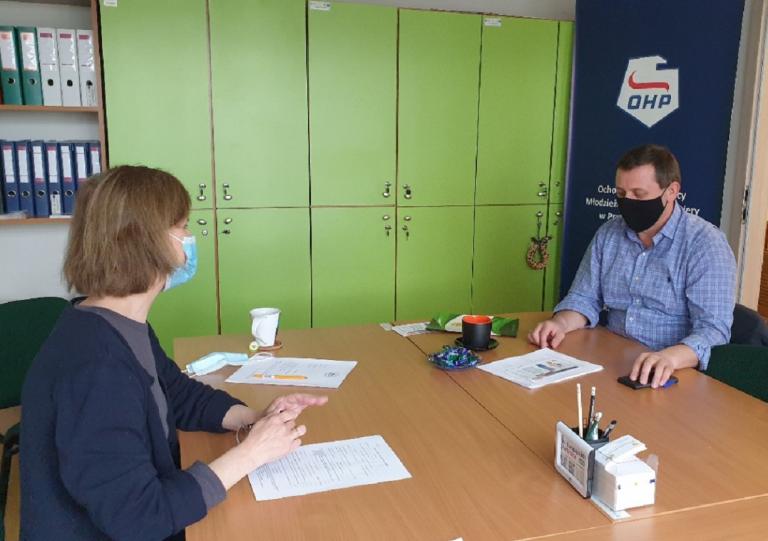 Spotkanie z pracodawcą w Młodzieżowym Centrum Kariery w Pruszczu Gdańskim
