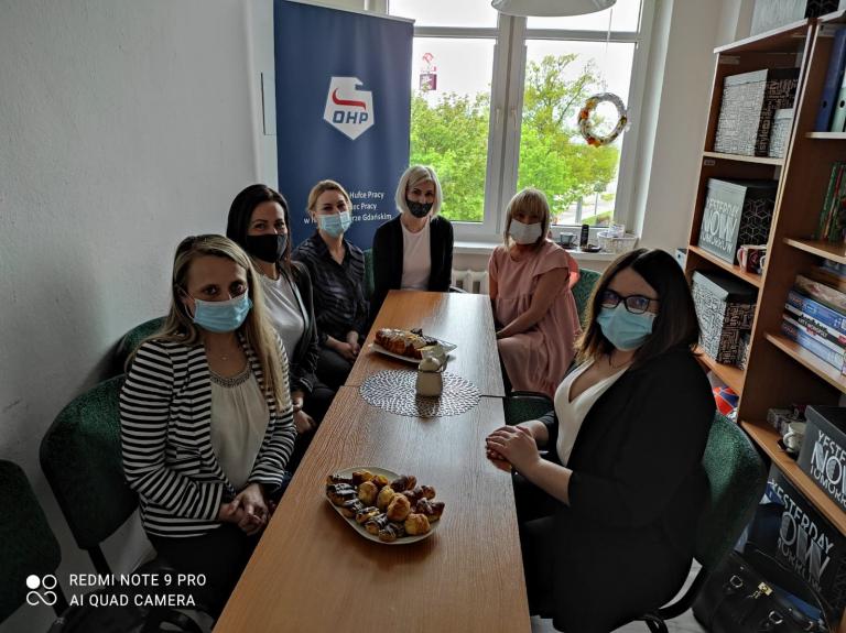 Wizyta Wojewódzkiego Komendanta OHP w nowodworskim Hufcu Pracy