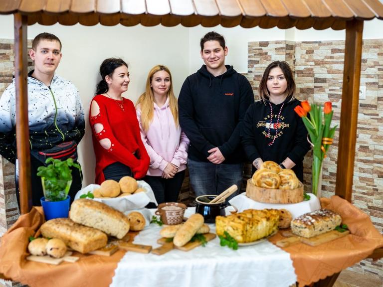 Ciąg dalszy kulinarnych inspiracji - warsztaty piekarskie w OSiW Iwonicz 