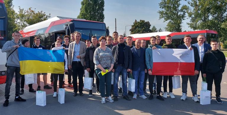 Polsko-Ukraińska Rada Wymiany Młodzieży „Z jakiego autobusu słyniesz?” Ślesin 2021