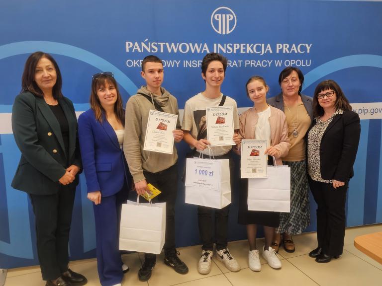Wojewódzki konkurs „Bezpieczny w pracy” rozstrzygnięty