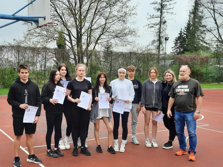 Lokalne zawody lekkoatletyczne w krośnieńskim Hufcu