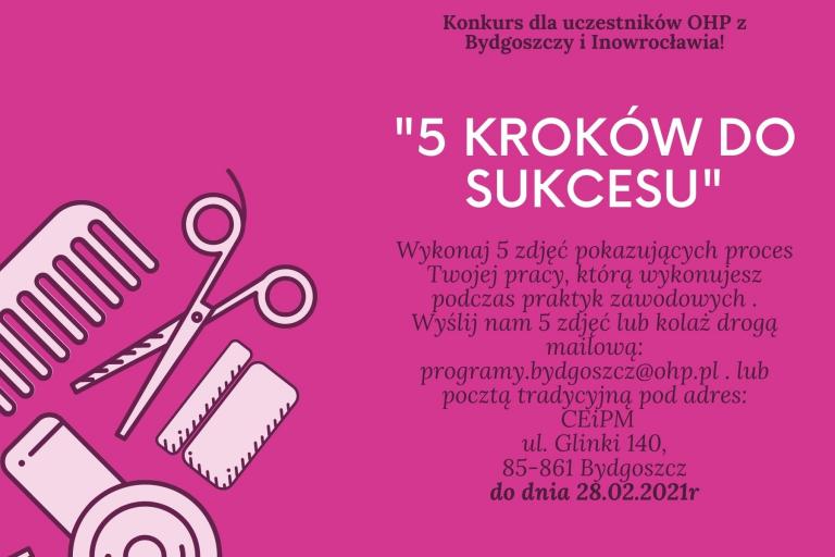 5 KROKÓW DO SUKCESU – rozstrzygnięcie konkursu