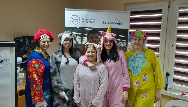Dzień Pluszowego Misia - Integracja podopiecznych Hufca Pracy 5-20 z przedszkolakami 