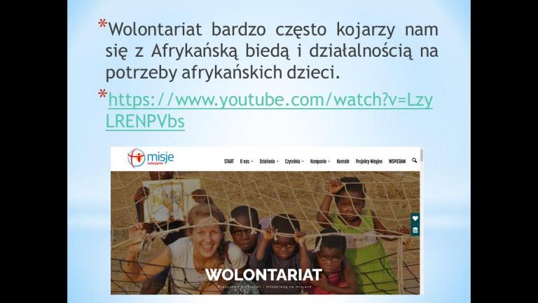WOLONTARIAT – PO CO TO KOMU?