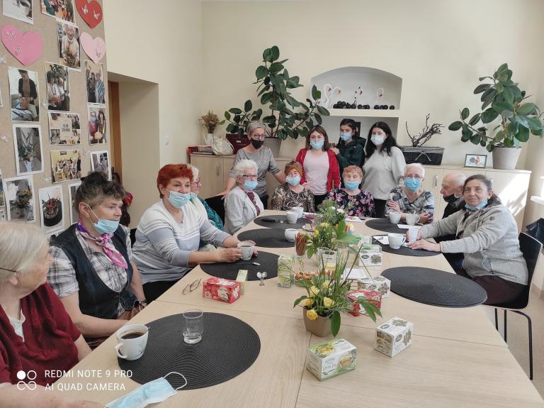 „Herbatka w Żuławskim Klubie Seniora”