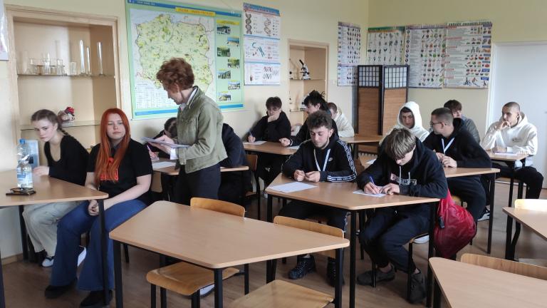 MCK Kutno: Spotkanie młodzieży z przedstawicielem Państwowej Inspekcji Pracy w Kutnie