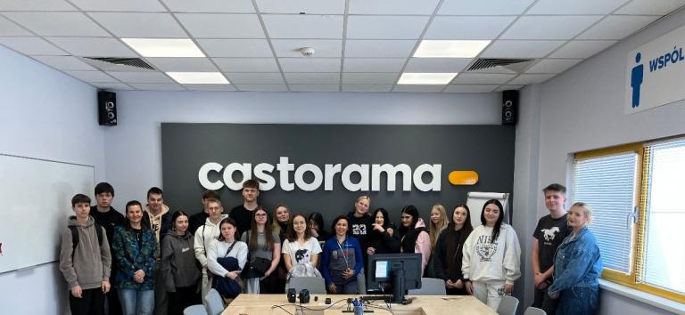 Wizyta studyjna w Castorama Częstochowa – pierwsze kroki na rynku pracy.