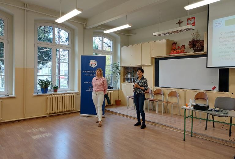 Dzień Przedsiębiorczości w Hufcu Pracy w Ostrzeszowie