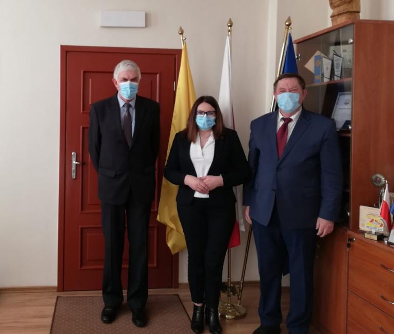 Z wizytą u starosty w Starogardzie Gdańskim