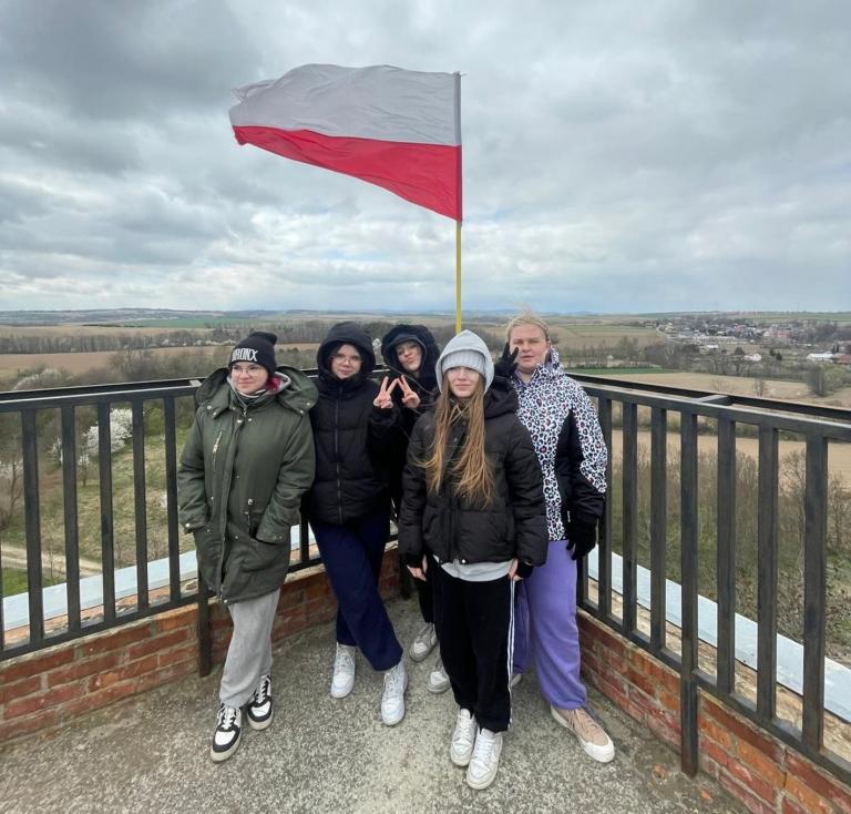 Uczestnicy Hufca Pracy w Gostyniu na wymianie polsko - czeskiej w Głubczycach