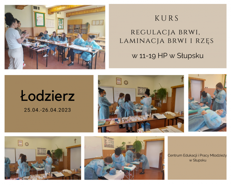 Kurs „Regulacja brwi, laminacja brwi i rzęs” w Łodzierzy