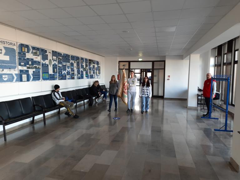 Musztra pocztu sztandarowego