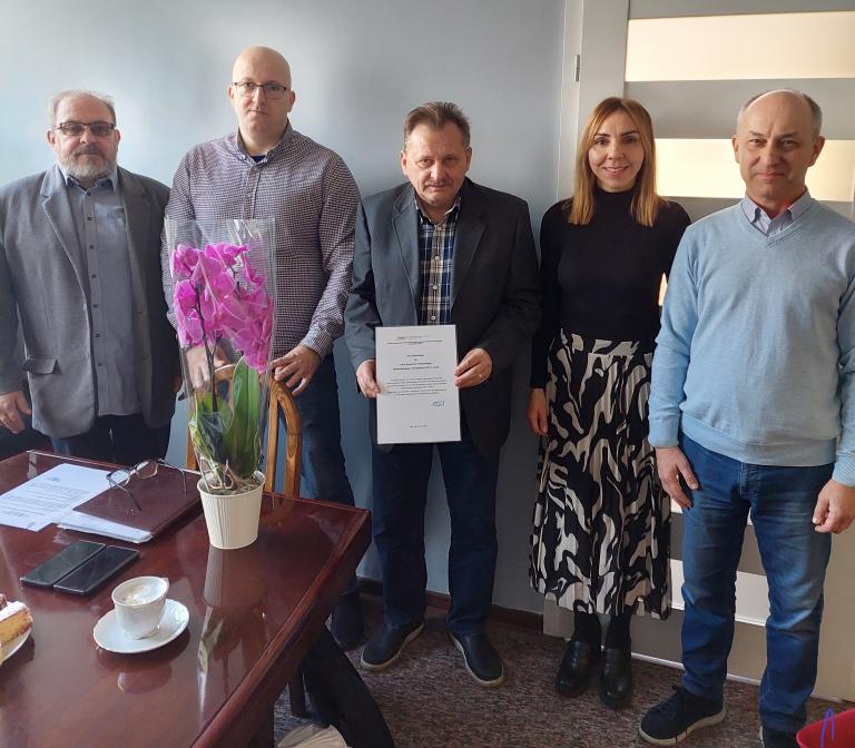 Spotkanie Wojewódzkiego Komendanta OHP w Łodzi z organizacją związkową