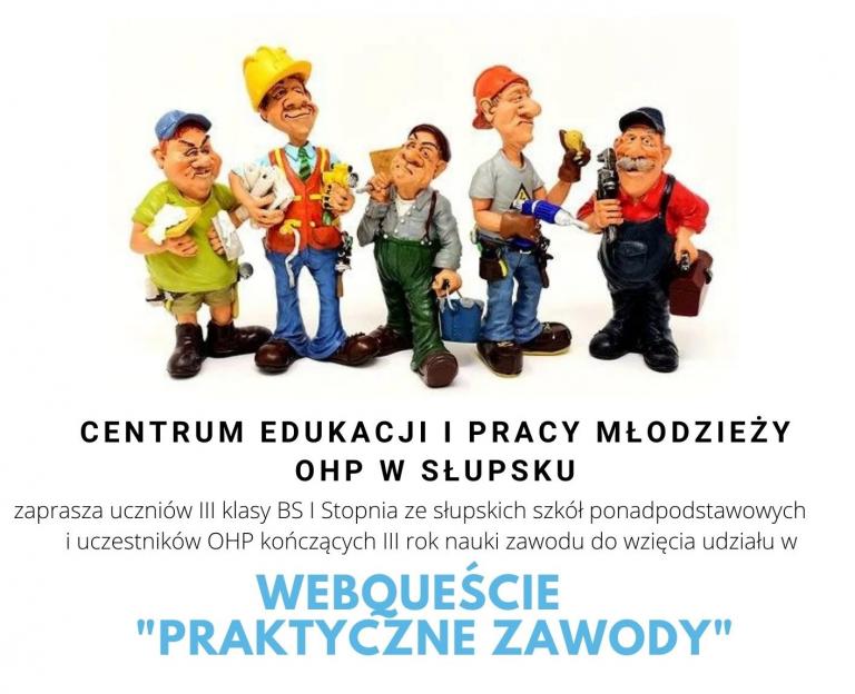 Zaproszenie do udziału w WebQueście „Praktyczne zawody”