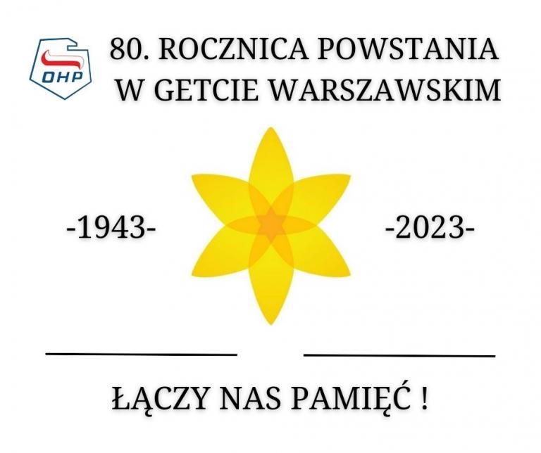 Rocznica Powstania w Getcie Warszawskim