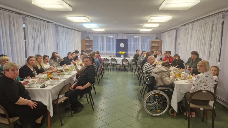 Śniadanie Wielkanocne w OSiW w Człuchowie
