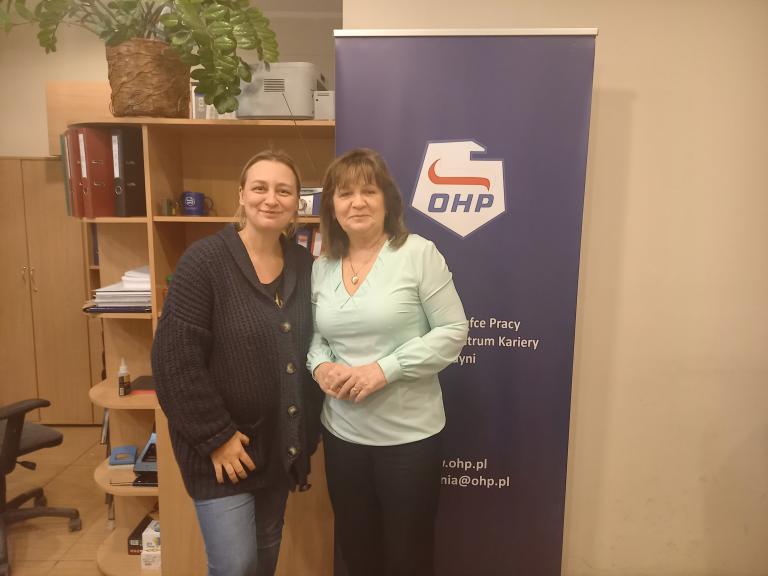 Komendant Główny OHP Małgorzata Zwiercan z wizytą w MCK Gdynia