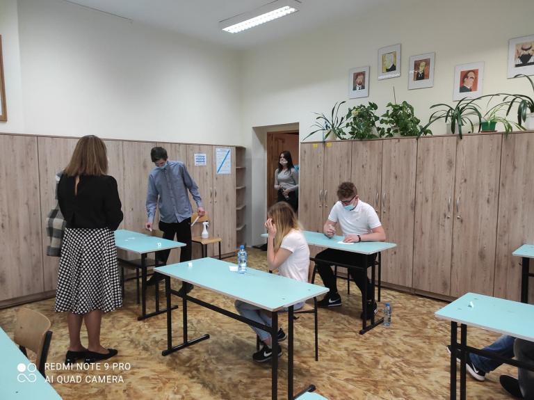 Testy ósmoklasisty rozpoczęte !