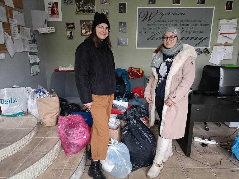Pomoc dla Domu Dziecka w Rumi zorganizowana przez 11-12 Hufiec Pracy w Gdyni
