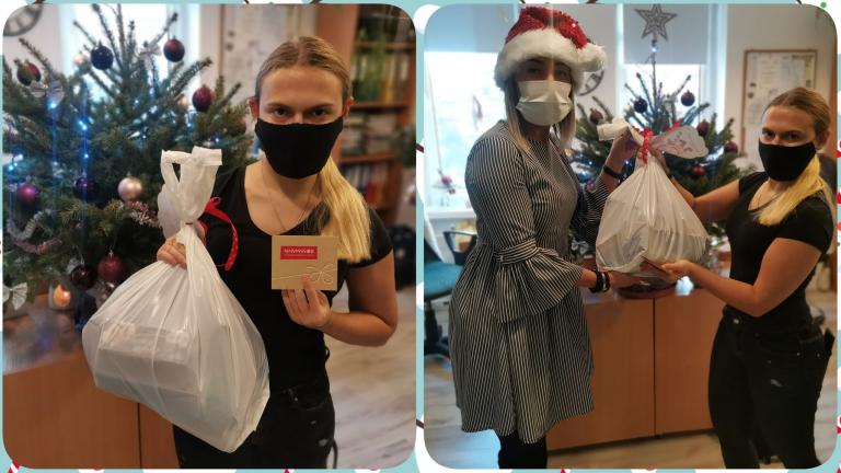 Spotkanie wigilijne w 11-18 Hufcu Pracy w Nowym Dworze Gdańskim