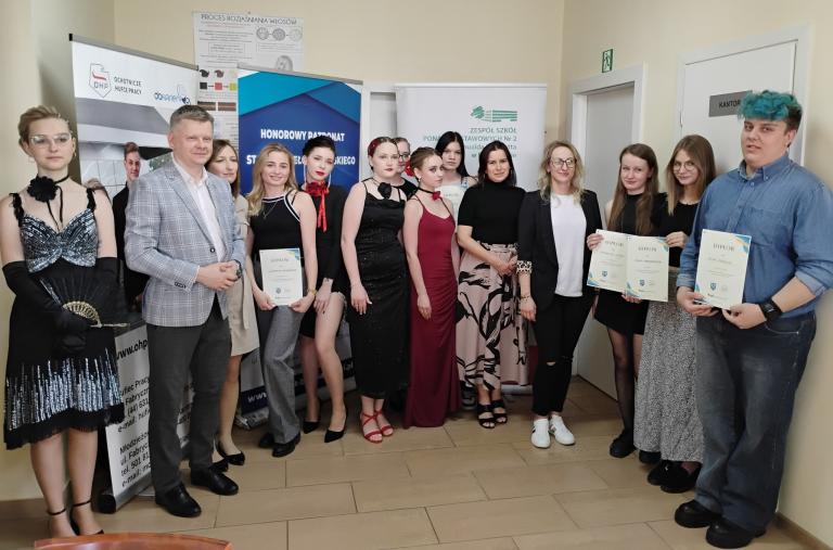 HP 5-11 Bełchatów: VI Powiatowy Konkurs Fryzjerski „Fryzura w rytmie tanga”