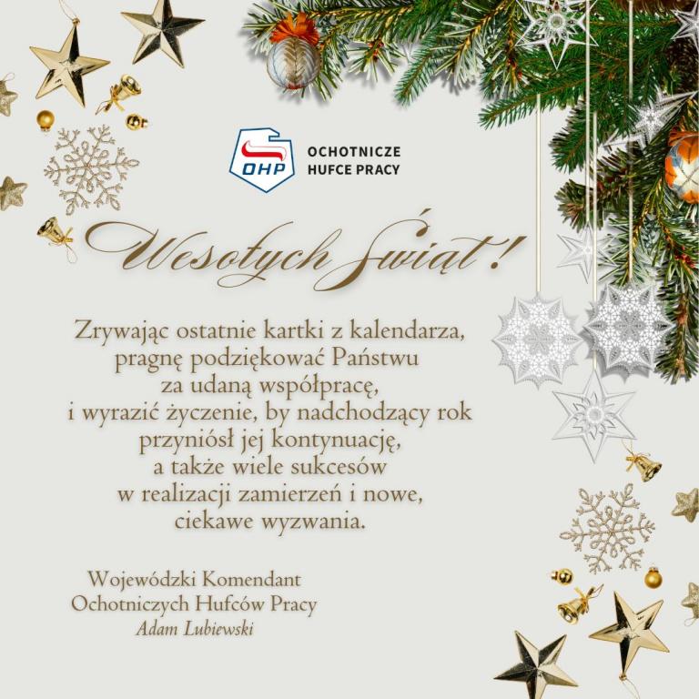 Wesołych Świąt !
