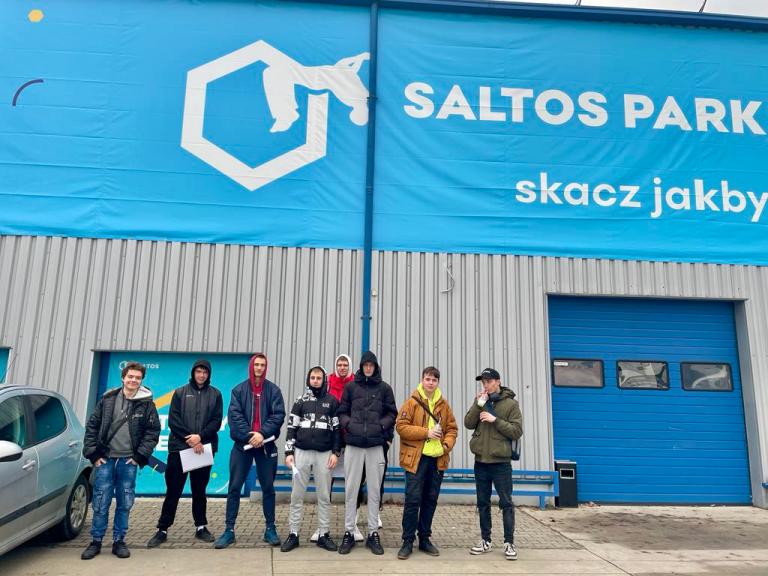 HP 5-6 Łódź: Dzień w parku trampolin SALTOS w Łodzi