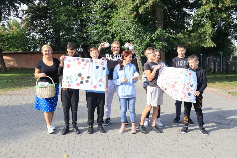 Zajęcia integracyjne w Ośrodku Szkolenia i Wychowania OHP 15-3 w Szamocinie 