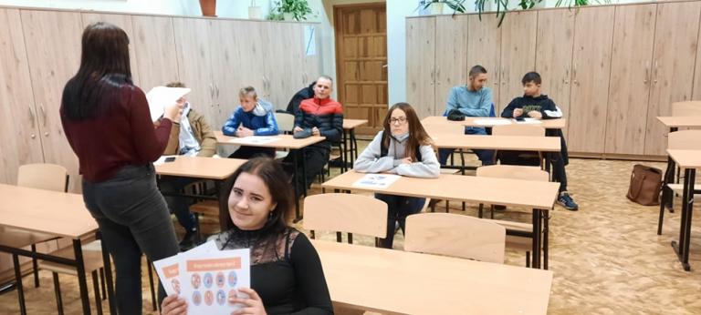 Światowy dzień cukrzycy w 11-5 Hufcu Pracy w Lęborku