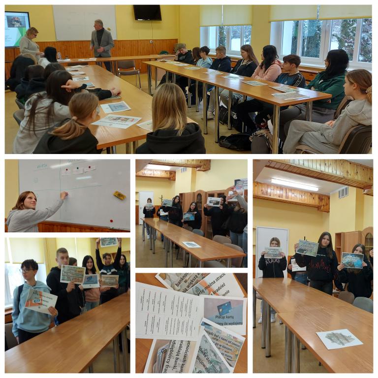 Debata w ramach projektu NBP w 11-19 Hufcu Pracy w Słupsku