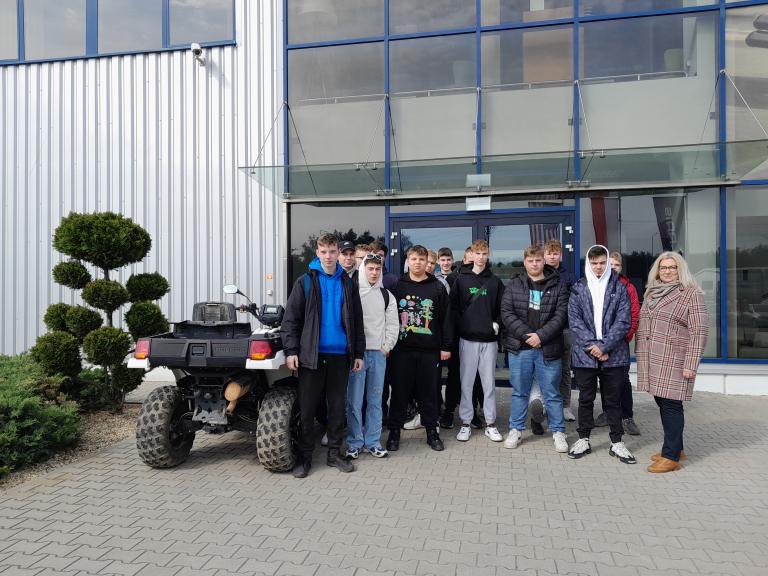 Wizyta studyjna uczestników z Kędzierzyna-Koźla w POLARIS INDUSTRIES w Opolu