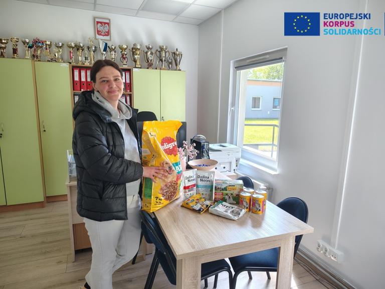 Projekt EKS „Pomocna Łapa” działa! Mieszkańcy Słupska odpowiadają na apel młodzieży