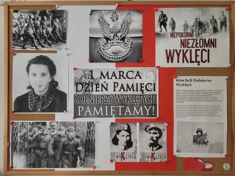 Dzień pamięci o Żołnierzach Wyklętych w 11-3 Hufcu Pracy w Pruszczu Gdańskim