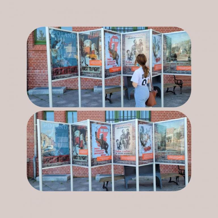 II Wojna Światowa na plakatach w Kwidzynie