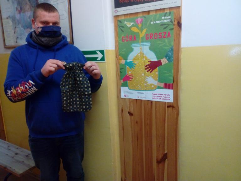 Uczestnicy 11-19 Hufca Pracy w Słupsku promują XXI edycję akcji „Góra Grosza”