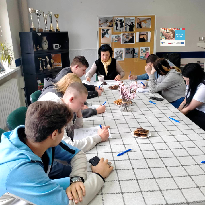 Zajęcia z psychologiem w ramach projektu 