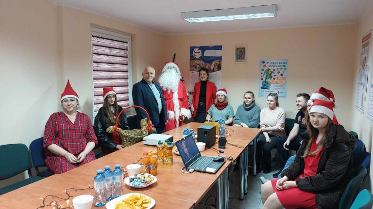 Mikołajki w Hufcu Pracy w Wieruszowie
