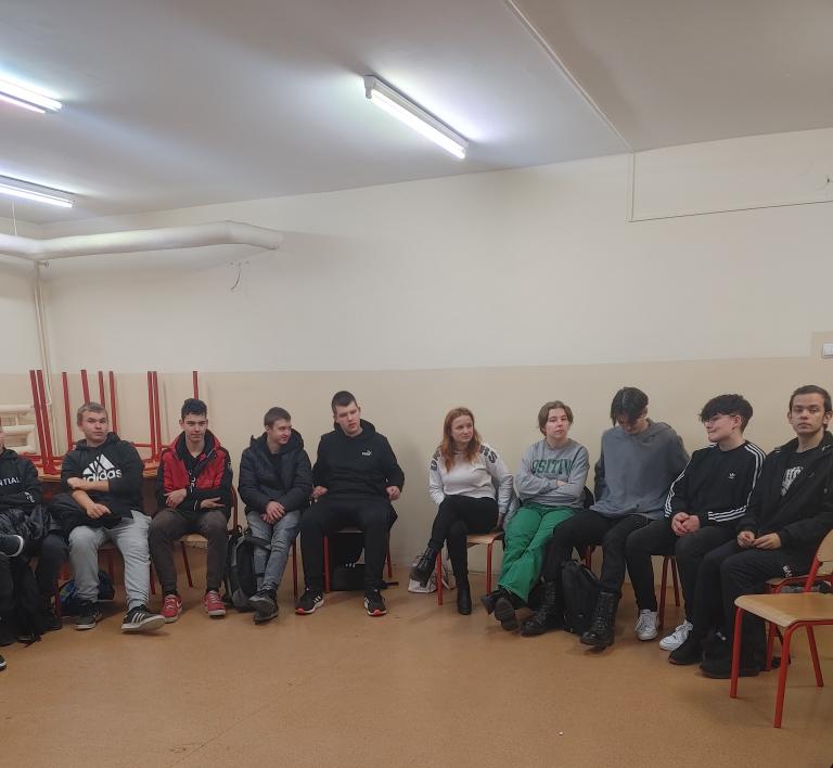 Zajęcia „Solidarni ponad granicami” w poznańskim Hufcu Pracy