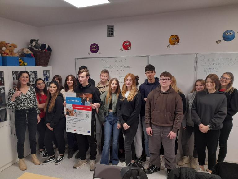 Uczestnicy 11-3 Hufca Pracy w Pruszczu Gdańskim na szkoleniu ESCO 