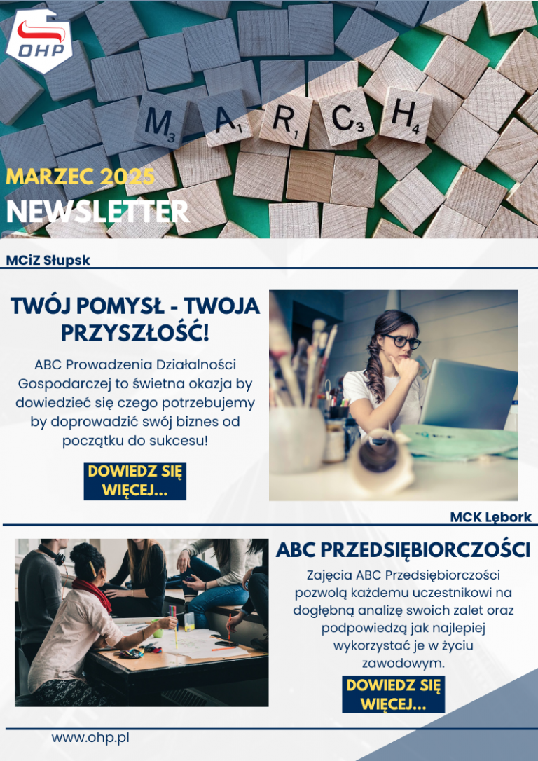 Newsletter Absolwenta OHP