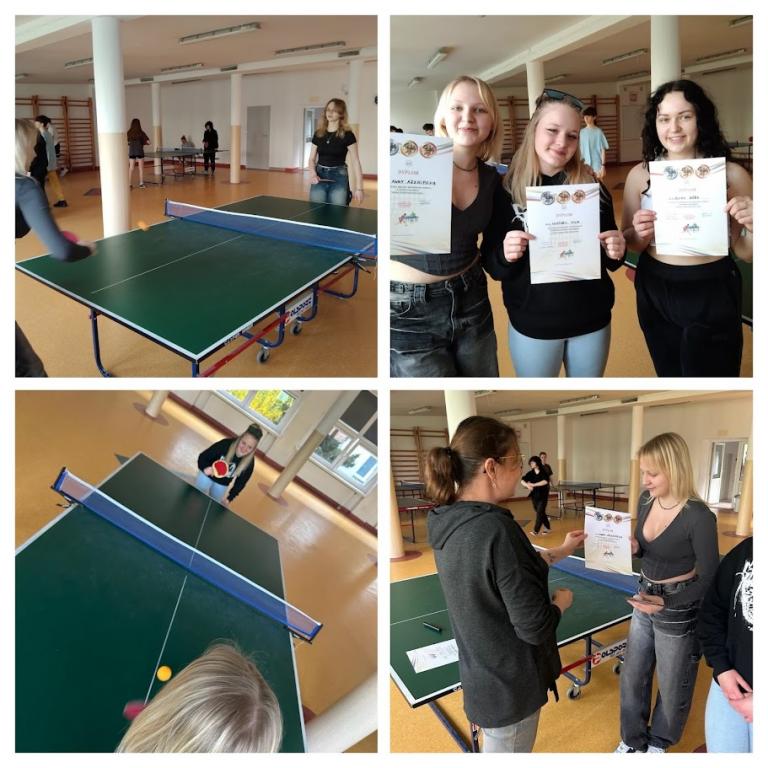 Wiosenny turniej w tenisie stołowym w 11-3 Hufcu Pracy w Pruszczu Gdańskim