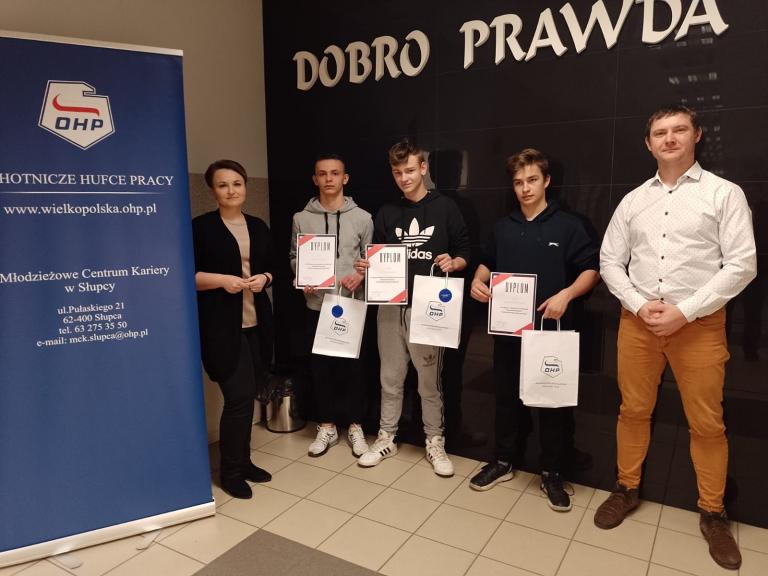 „Dzisiaj planuję, jutro pracuję” – konkurs w Młodzieżowym Centrum Kariery w Słupcy