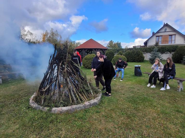 Spotkanie integracyjne pracowników i uczestników 11-4 Hufca Pracy w Starogardzie Gdańskim
