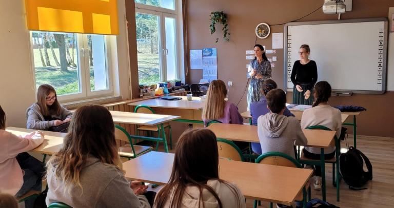 Z wizytą w Szkole Podstawowej w Tychnowy