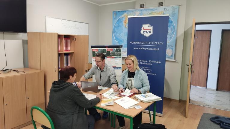 Akcja Promocyjno - Informacyjna w OSiW w Niechanowie