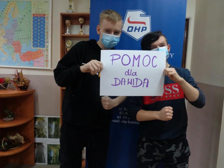 Koniński Hufiec Pracy z pomocą Dawidowi