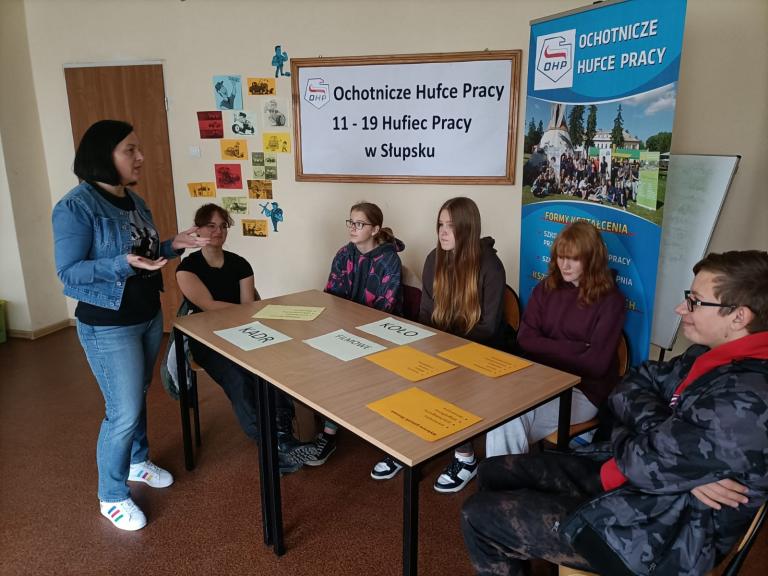 Koło KADR w 11-19 Hufcu Pracy w Słupsku