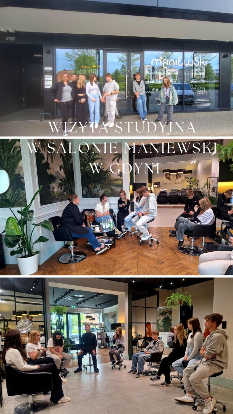 Wizyta studyjna w Salonie Maniewski w Gdyni