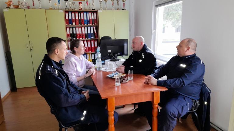 Współpraca 11-23 Hufca Pracy w Słupsku z Policją